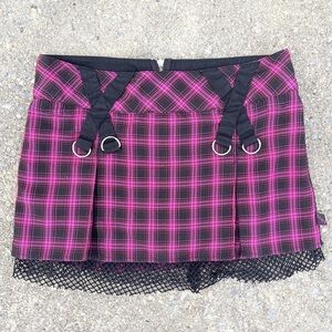 Y2K Tripp NYC Reversible Mini Skirt